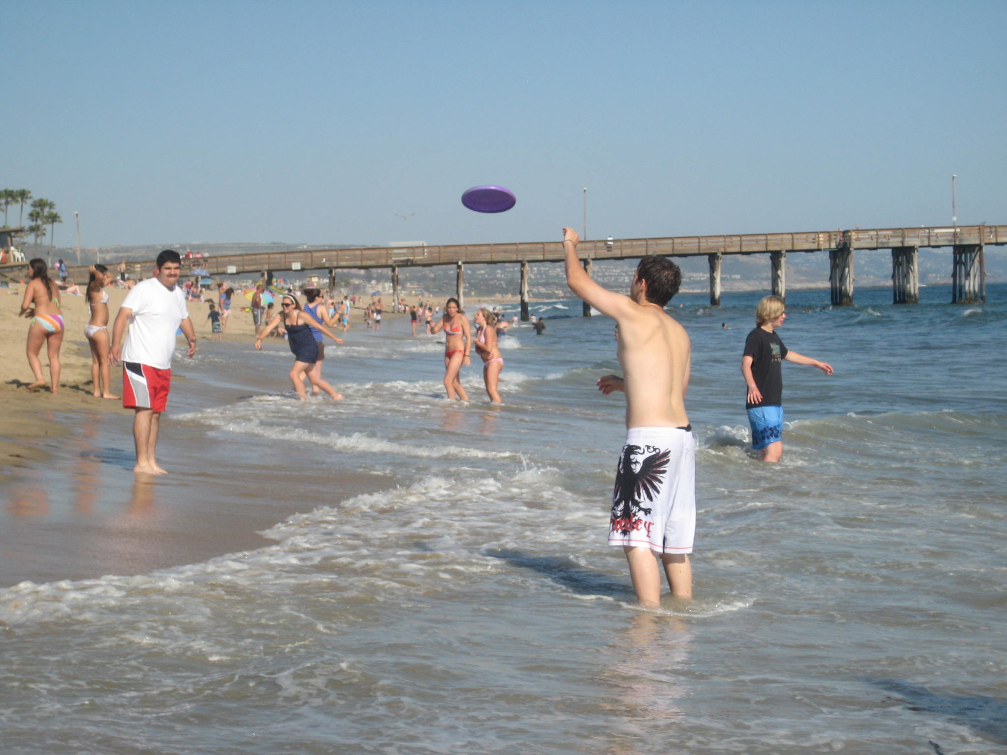 Southern California Beach Frisbee