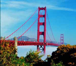 San Francisco Bay Golden Gate Bridge